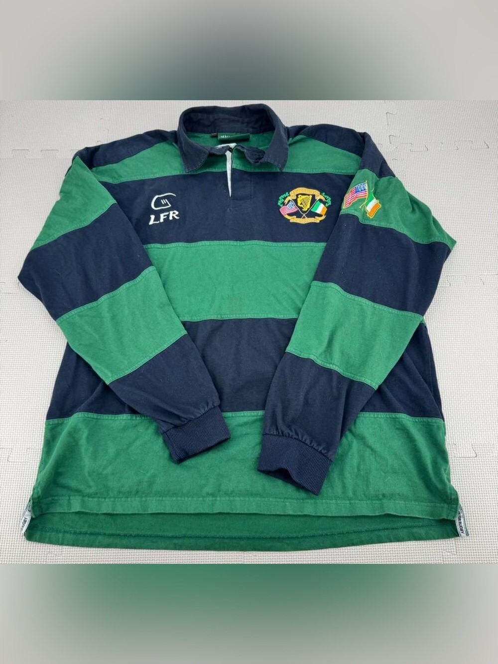 Silky Sullivan Rugby Collection LFR My Nation Ireland Rugby Jersey 4XL Green